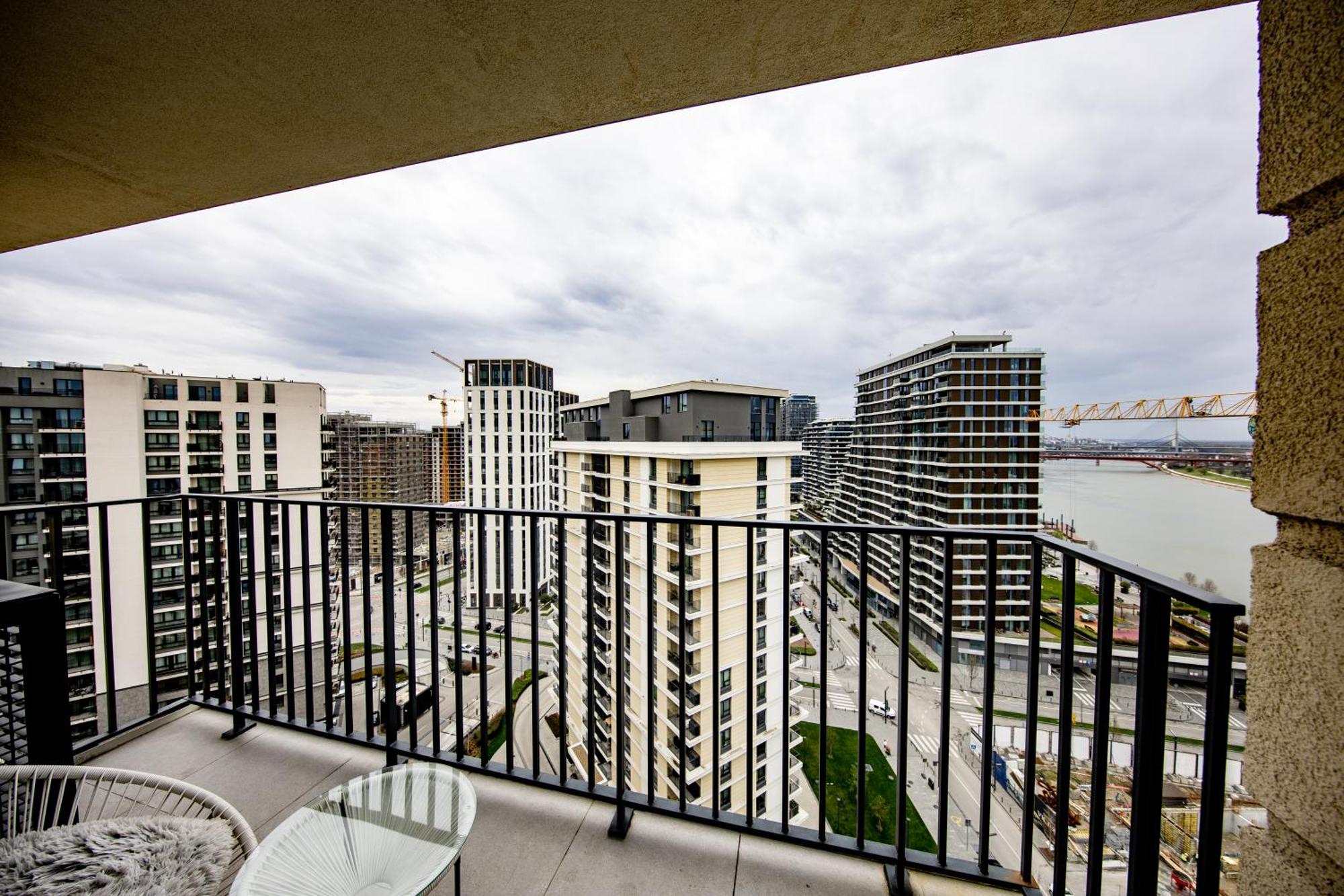 Appartement Zigzag Belgrade Waterfront - Simfonija 2 Extérieur photo